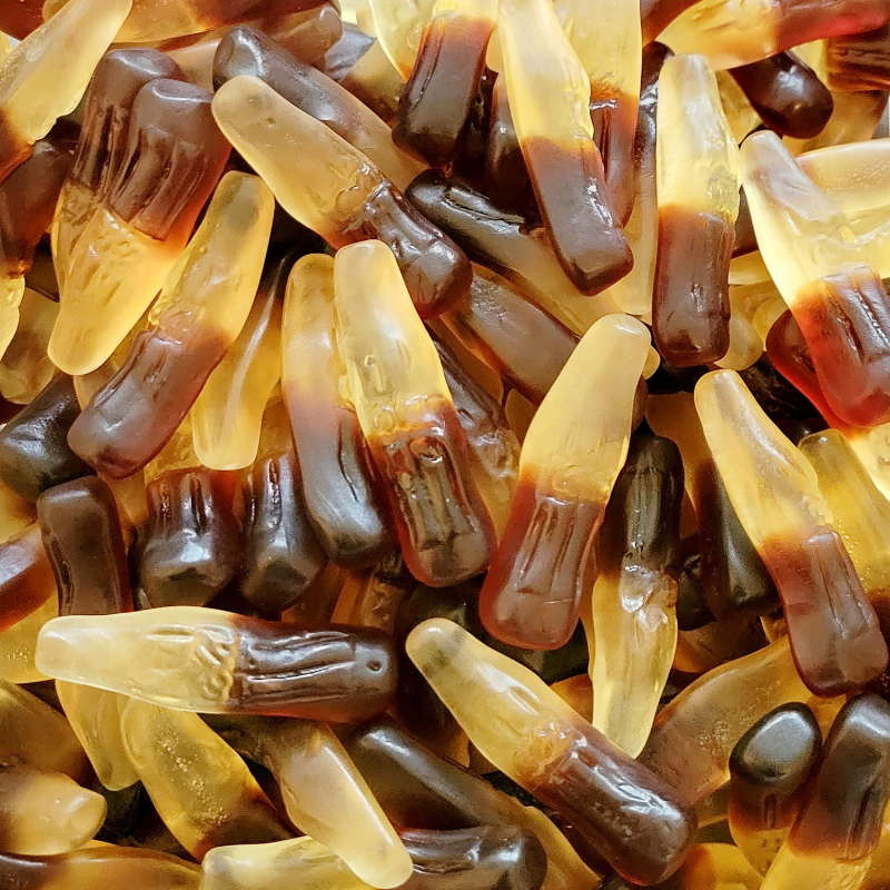 Bouteille cola lisses